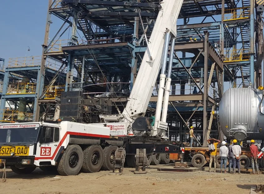 Truck mounted crane Rental Service, Ahmedabad, Gujarat